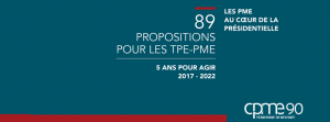Election présidentielle - 89 propositions pour les TPE - PME par la CPME